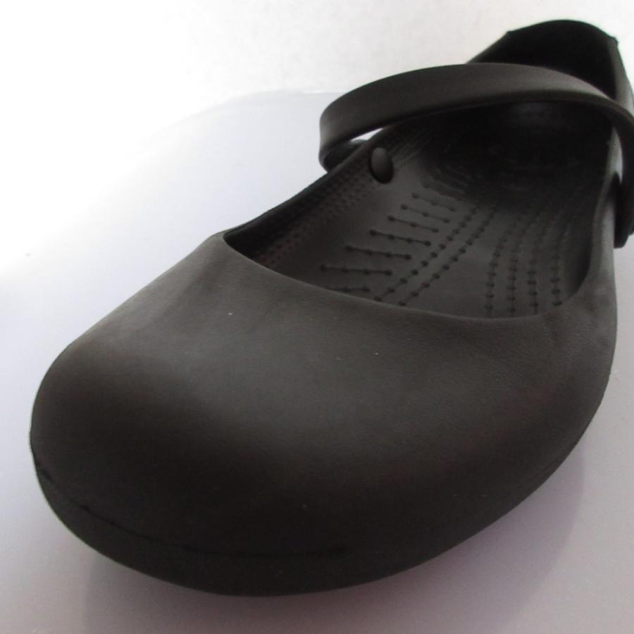 美品 Crocs クロックス アリスワーク メリージェーン シューズ