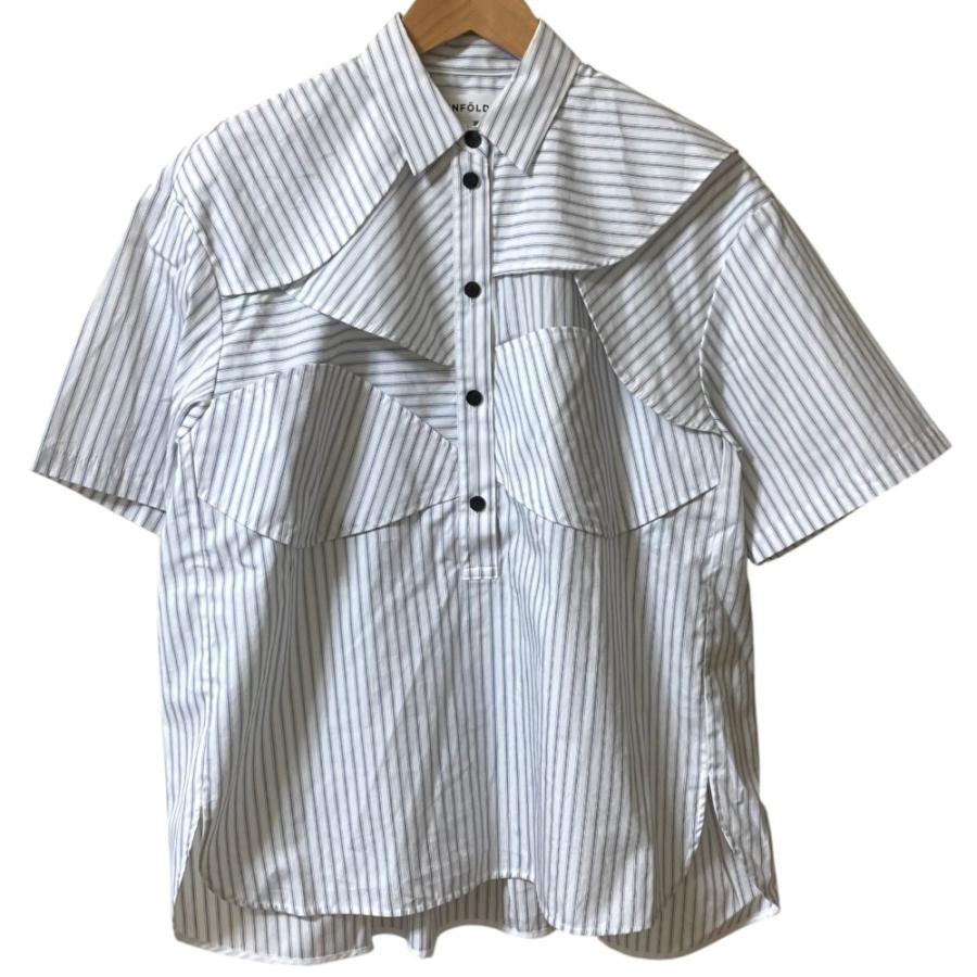 ENFOLD（エンフォルド） 良品 23AW ENFOLD FRONT WING SHIRT