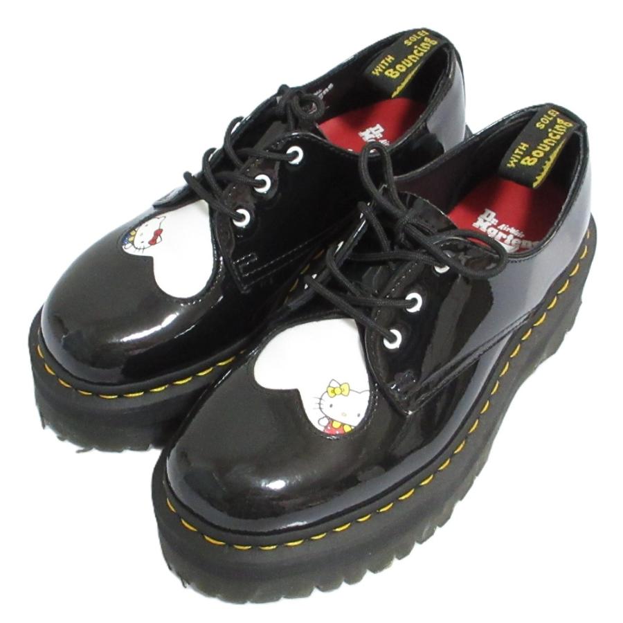 Dr.Martens（ドクターマーチン） 美品 ハローキティ 1461 QUAD 3ホール 