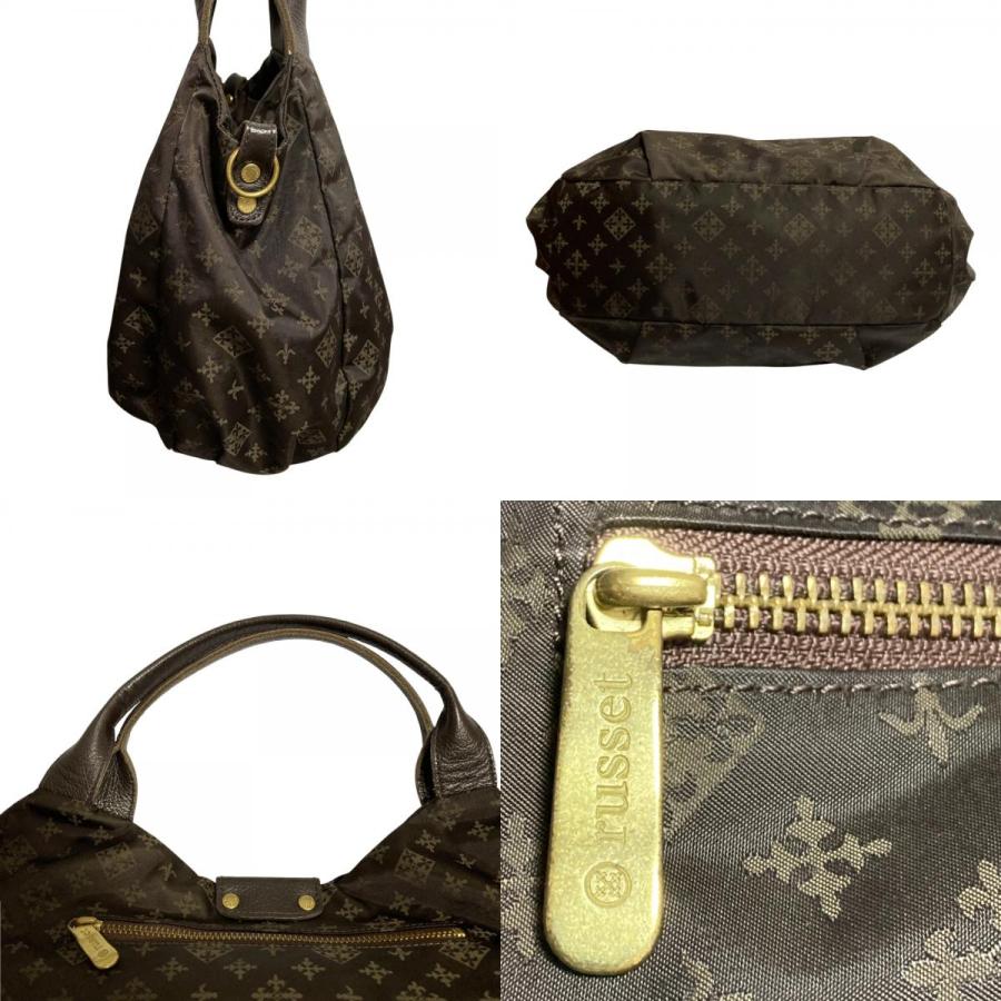 russet（ラシット） モノグラム 2way ハンドバッグ ショルダーバッグ