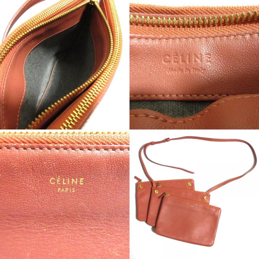 CELINE（セリーヌ） 良品 トリオ スモール ショルダーバッグ