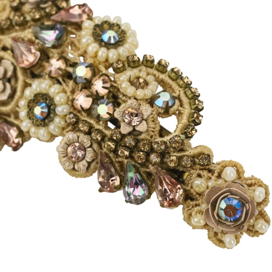 Michal Negrin（ミハエルネグリン） 美品 ビジューレースバレッタ ヘア