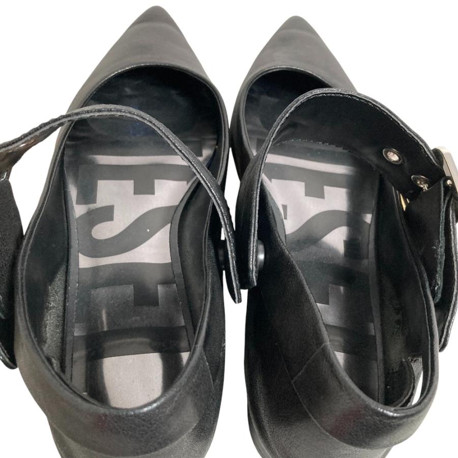 DIESEL（ディーゼル） 美品 ポインテッドトゥ フラットパンプス 