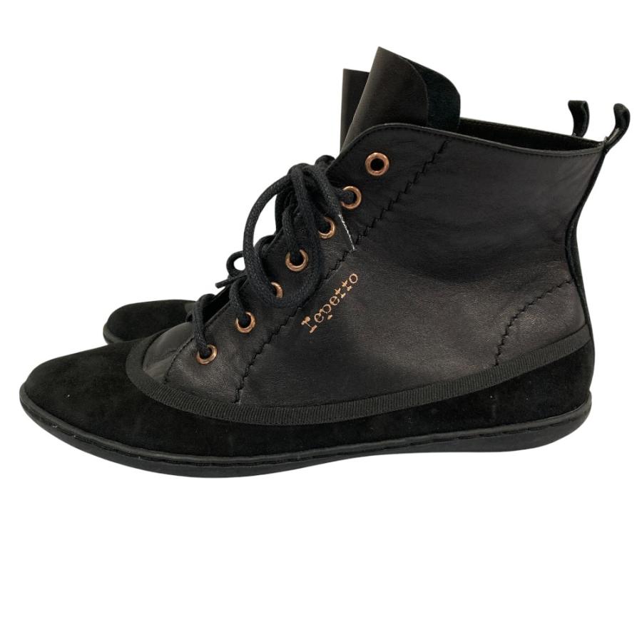 repetto（レペット） 美品 ハイカットシューズ サイズ約24cm ブラック
