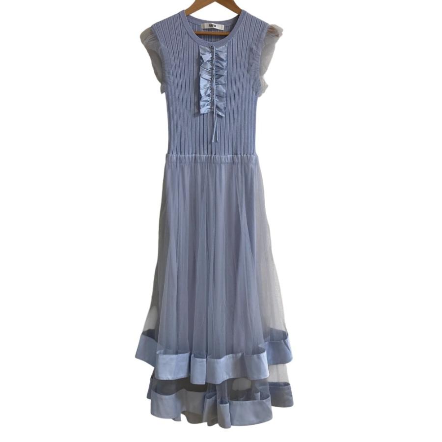 FURFUR（ファーファー） 美品 23AW furfur リブチュールニットドレス