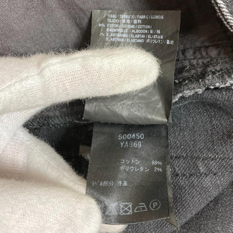 美品 SAINT LAURENT PARIS サンローランパリ D04 W/SK-HW スキニー