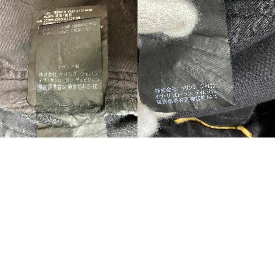美品 SAINT LAURENT PARIS サンローランパリ D04 W/SK-HW スキニー