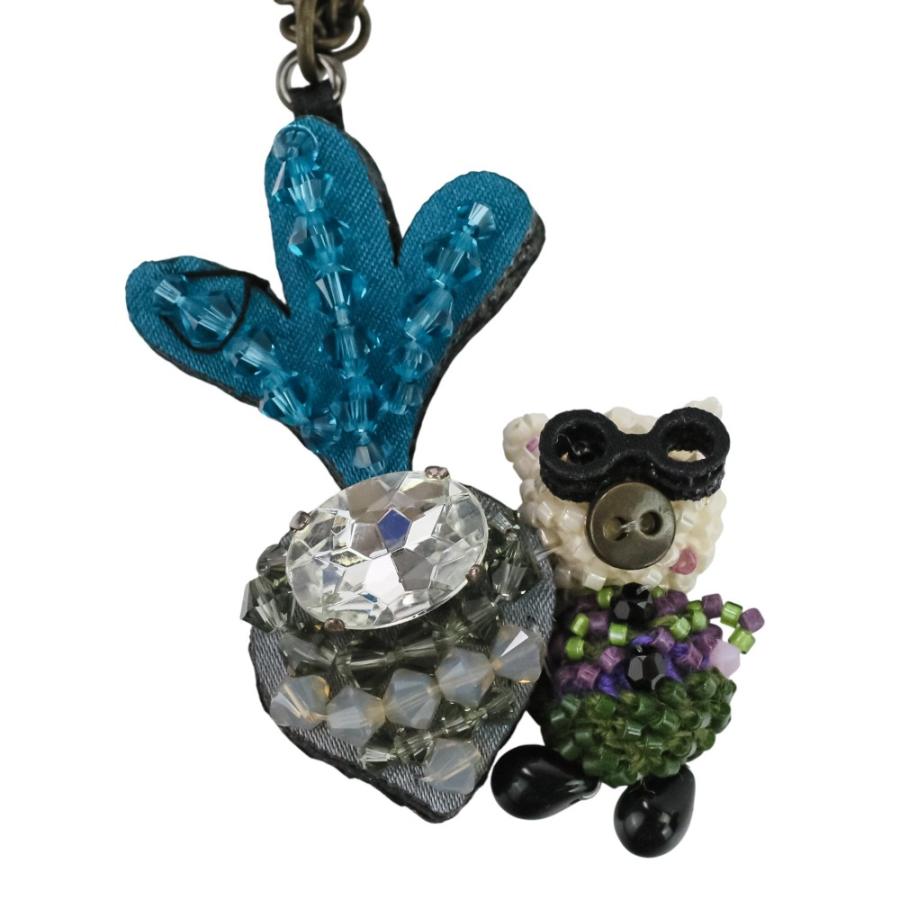 OLLEBOREBLA(アルベロベロ) オレボレブラ ぶたさん おはな 刺繍 マドラスチェック キュロットパンツ レディース 表記無 【中古】【ブランド古着バズストア】 OLLEBOREBLA（オレボレブラ） 良品 OLLEBOREBLA ALBEROBELLO