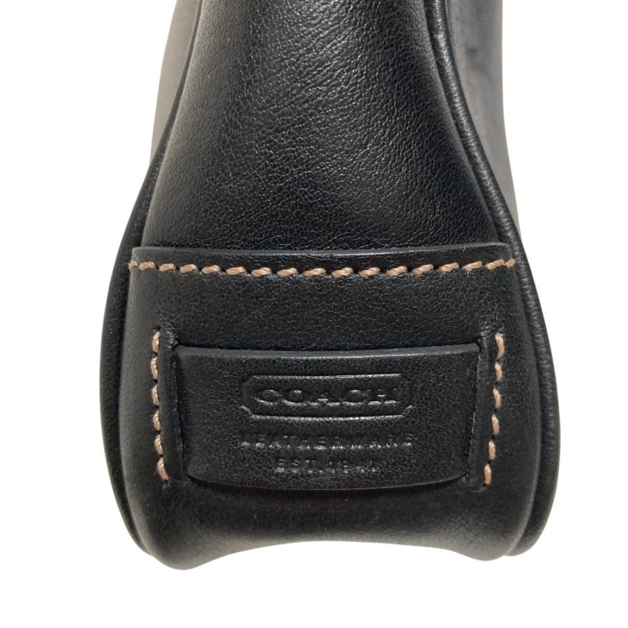 COACH（コーチ） 良品 レザー ワンショルダーバッグ 7789 ブラック