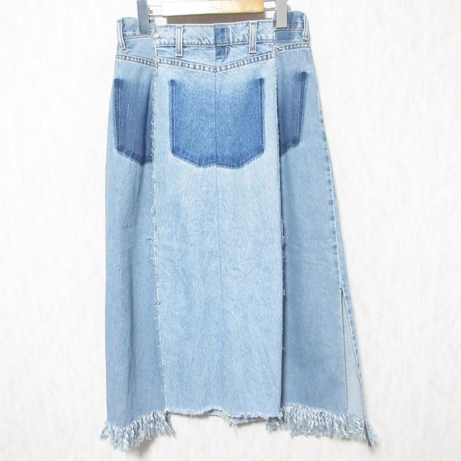77circa（ナナナナサーカ） 美品 再構築 リメイク デニム ロング