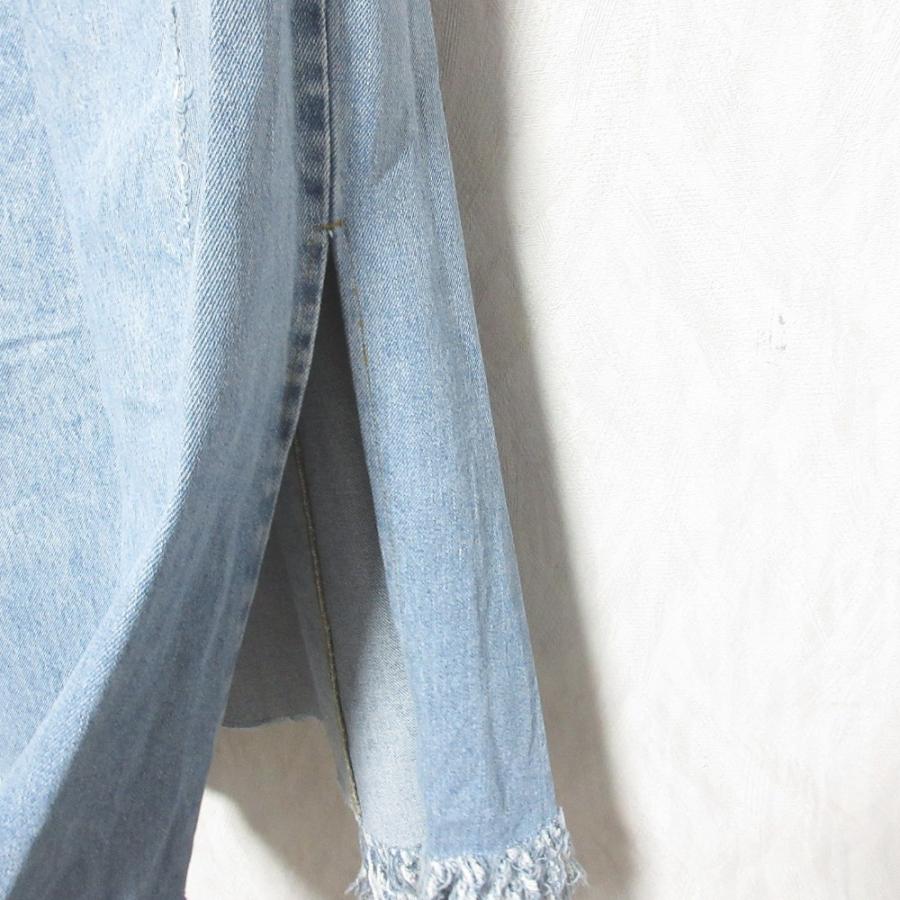 77circa（ナナナナサーカ） 美品 再構築 リメイク デニム ロング