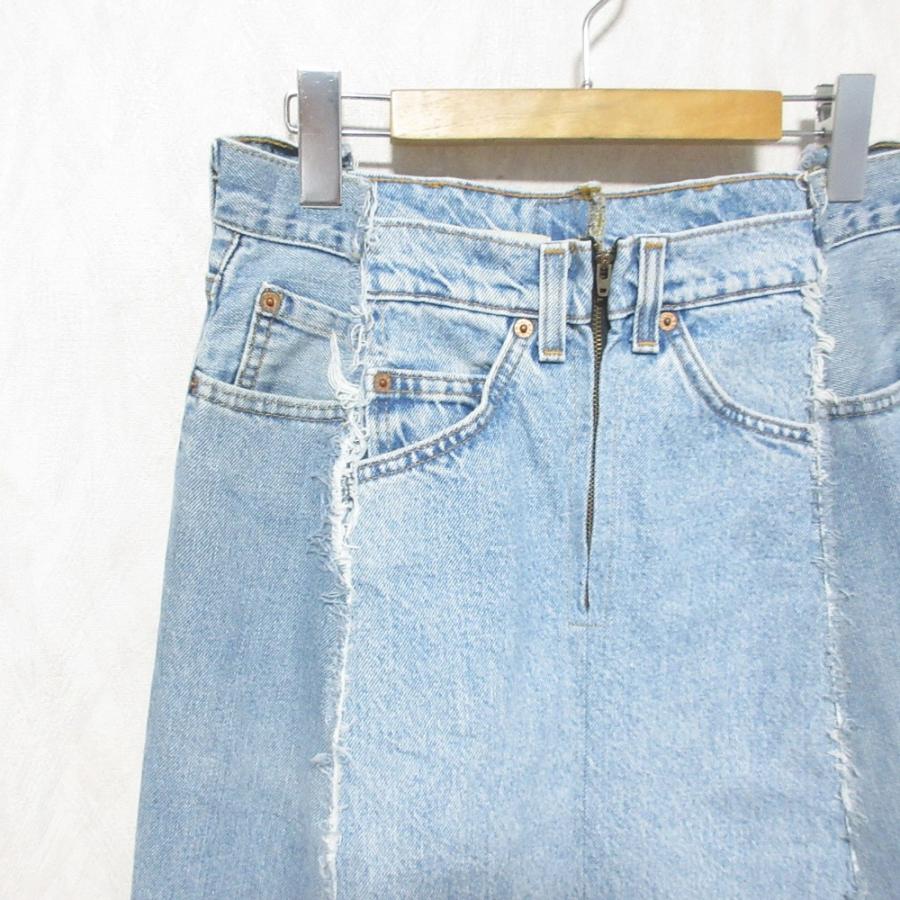 77circa（ナナナナサーカ） 美品 再構築 リメイク デニム ロング