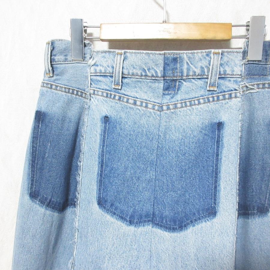 77circa（ナナナナサーカ） 美品 再構築 リメイク デニム ロング