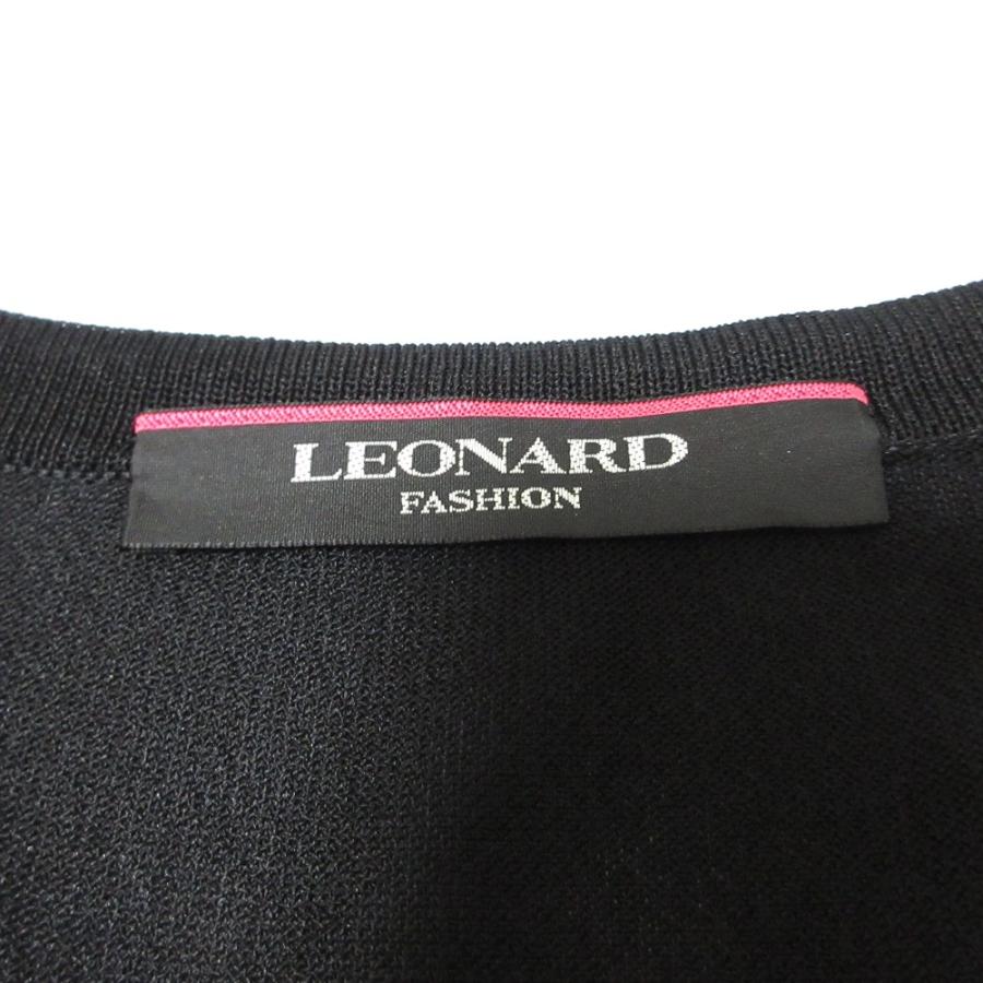 LEONARD 良品 レオナール カンカンストレッチ アシンメトリー