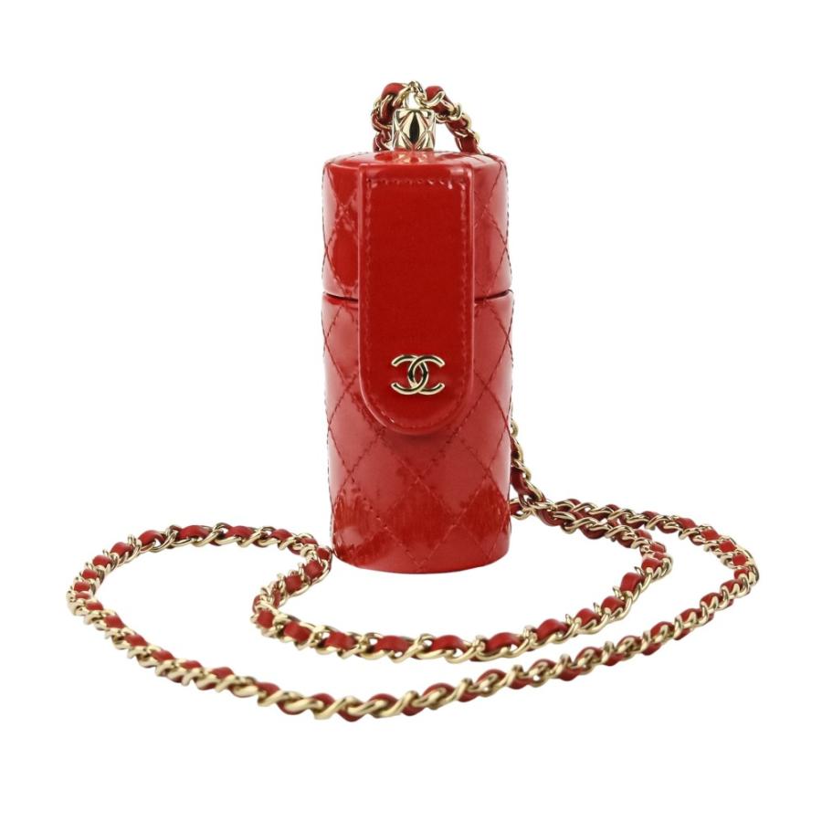 CHANEL（シャネル） 美品 パテントレザー マトラッセ ココマーク 