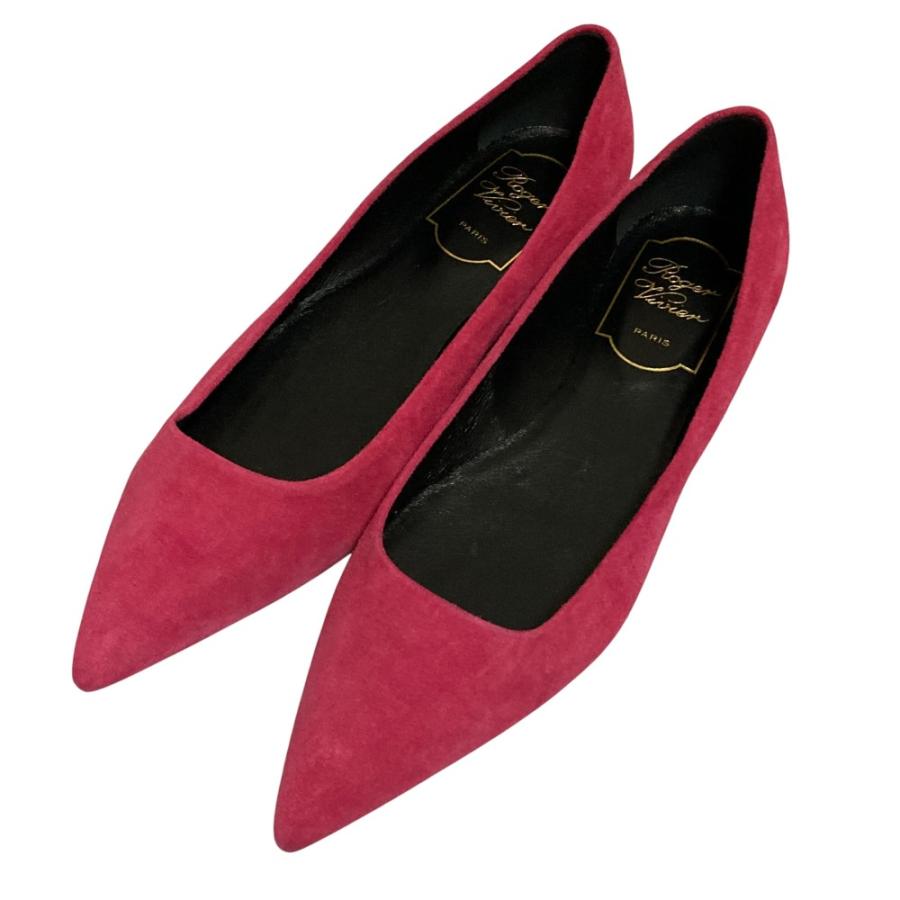 Roger Vivier（ロジェヴィヴィエ） 美品 スエード ポインテッド