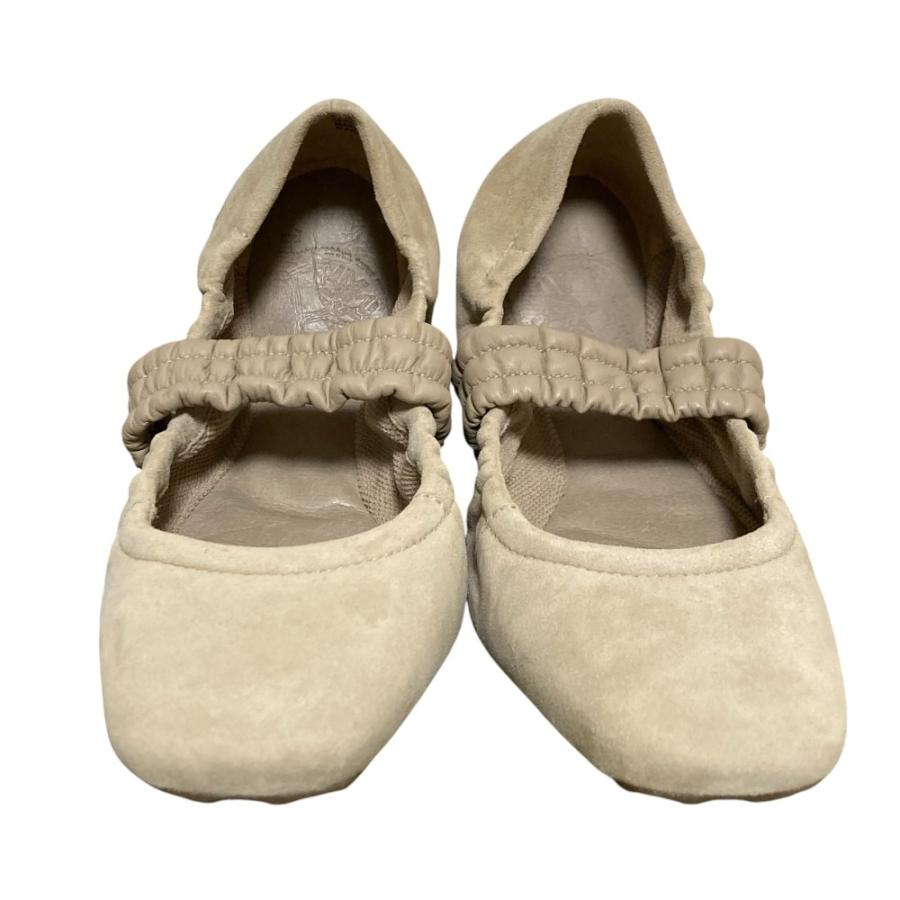Timberland（ティンバーランド） 美品 スエード スクエアトゥ バレエ 