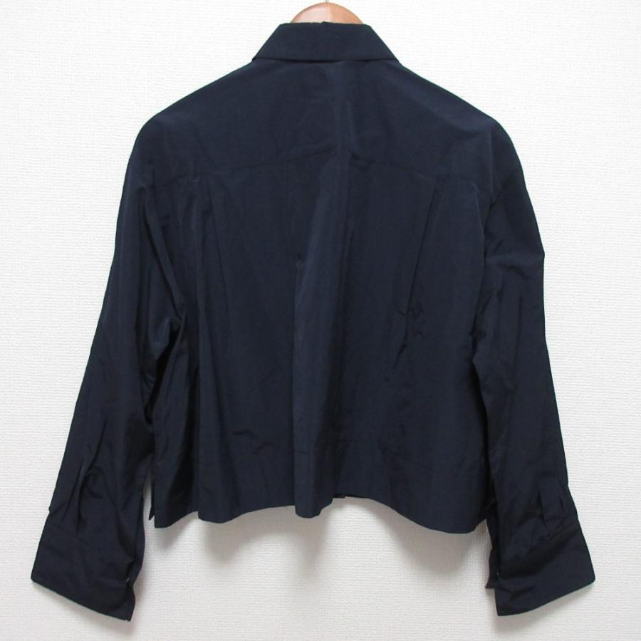 ebure 美品 24SS ebure エブール ナチュラルドライタフタ ブラウス
