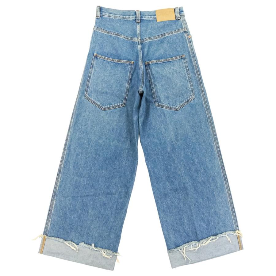 GUCCI（グッチ） 良品 24SS GUCCI ウォッシュ加工 ボタンフライ バギー 