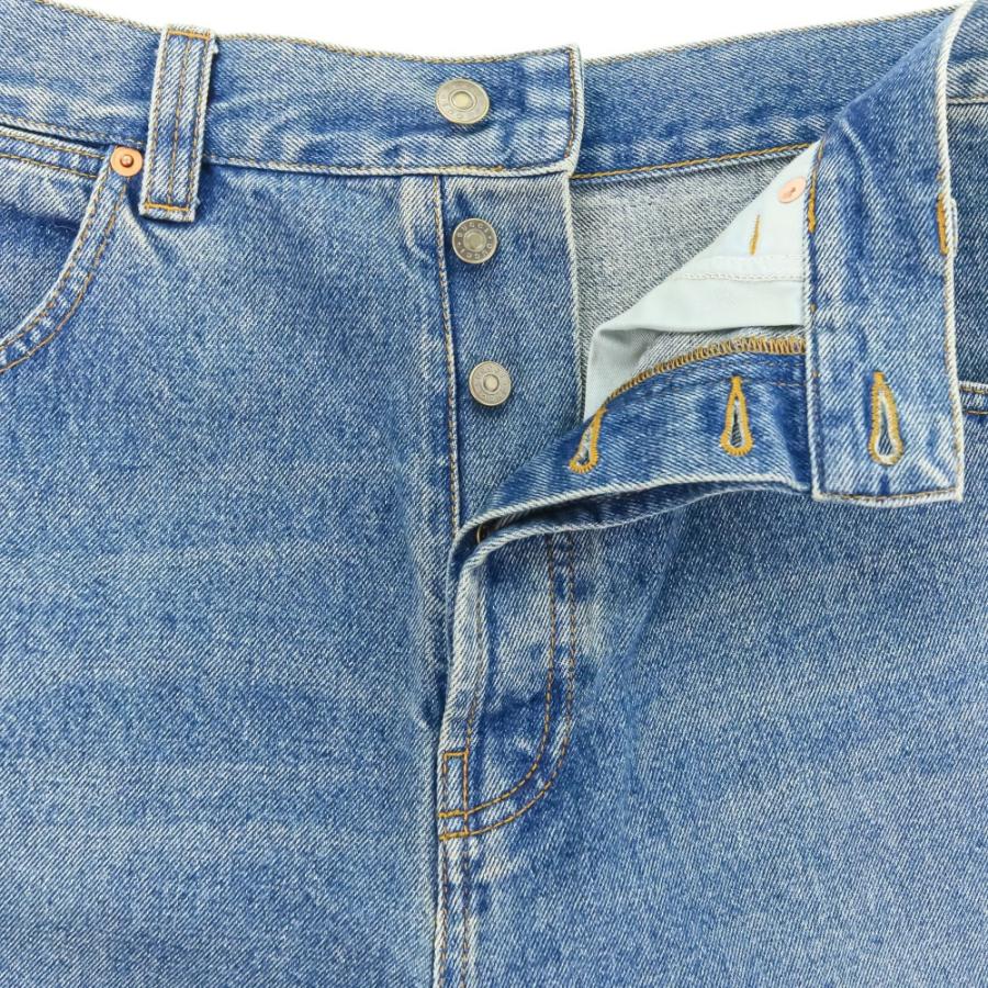 GUCCI（グッチ） 良品 24SS GUCCI ウォッシュ加工 ボタンフライ バギー