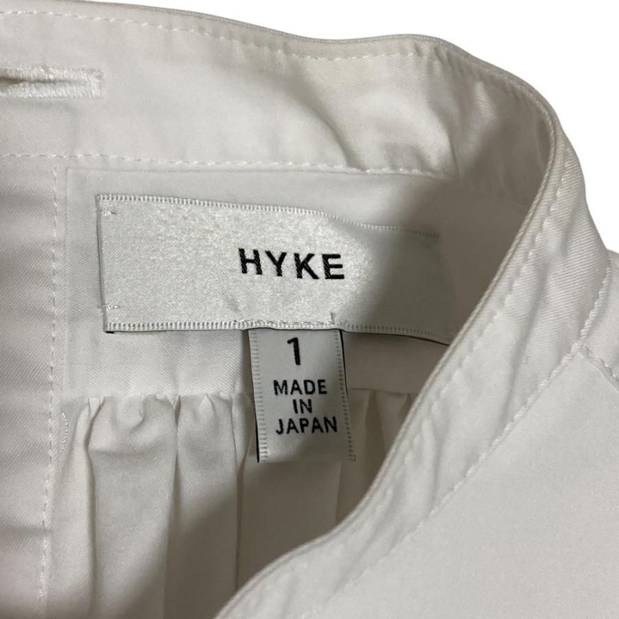 HYKE（ハイク） 美品 長袖 ビブフロント バンドカラーシャツ サイズ1