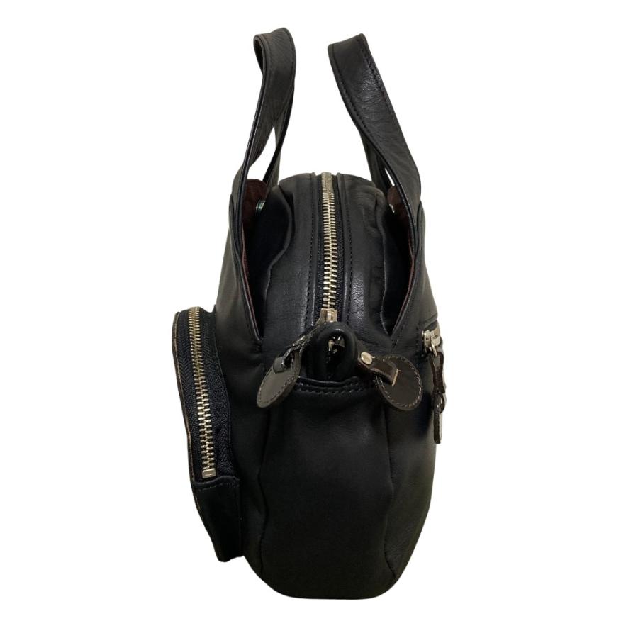 美品 LILY リリー アポロン クロコ型押し レザー 2WAY ラウンド