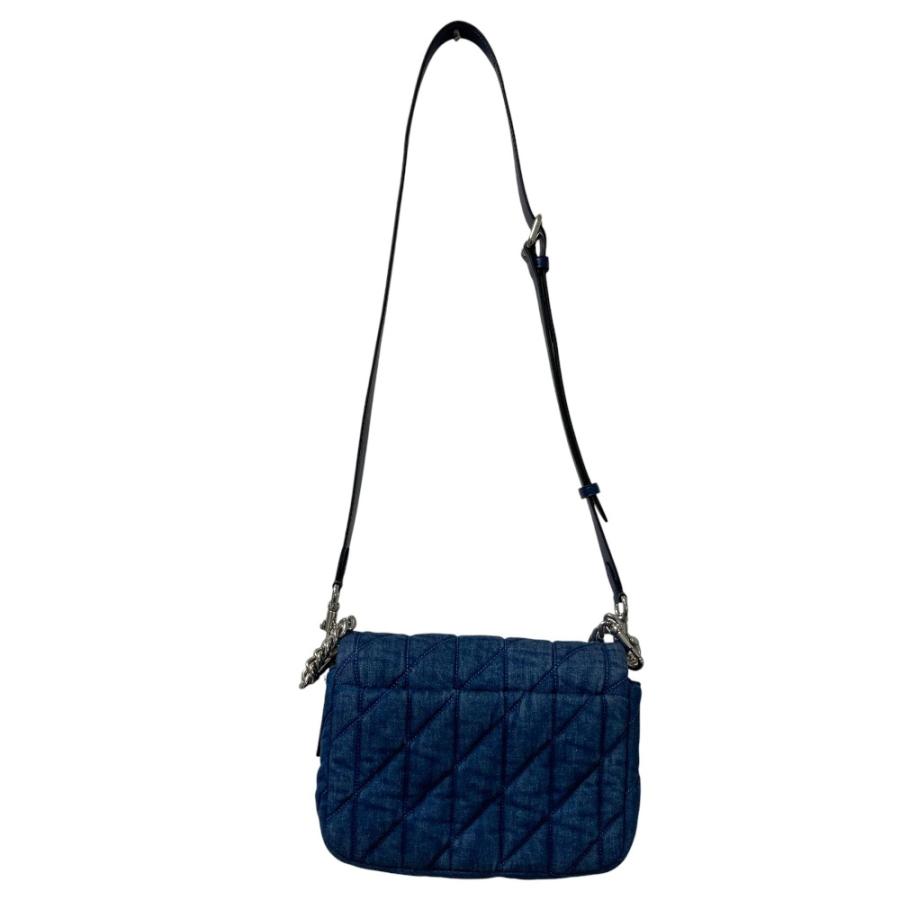 COACH（コーチ） 美品 クインバッグ キルティング デニム チェーン