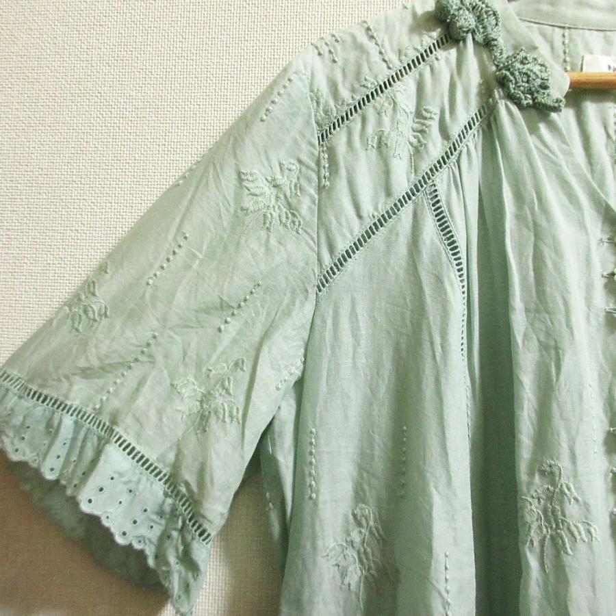 INGEBORG（インゲボルグ） 良品 スズラン刺繍ロングワンピース サイズ4