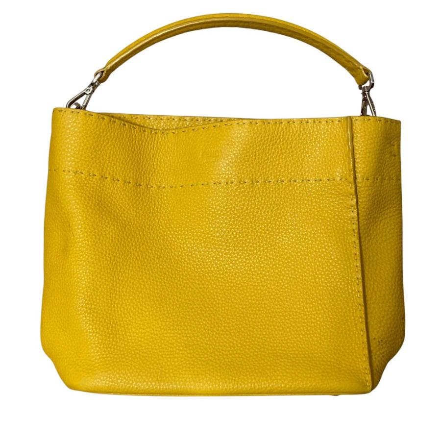 FENDI（フェンディ） 良品 セレリア レザー 2way ショルダーバッグ 