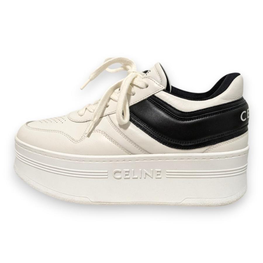 【新品未使用】CELINE ブロックスニーカー　39サイズ CELINE（セリーヌ） 美品 ブロックスニーカー サイズ38 約25cm