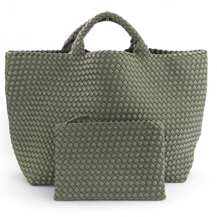 新品同様 NAGHEDI ナゲディ St Barths Large Tote トートバッグ ポーチ