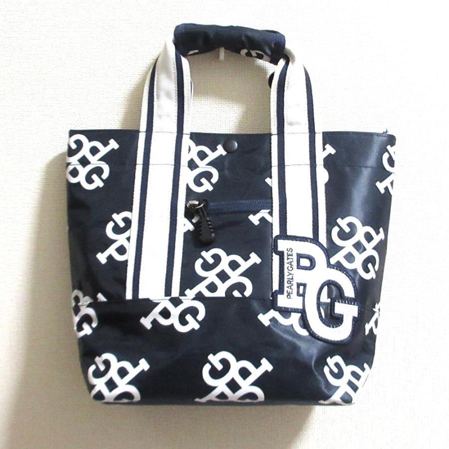 PEARLY GATES（パーリーゲイツ） 良品 PGモノグラム ハンドバッグ 