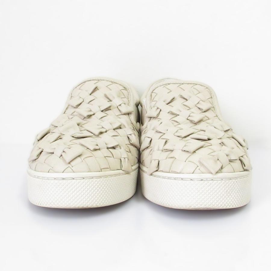 良品 BOTTEGA VENETA ボッテガヴェネタ リボンイントレチャート レザー