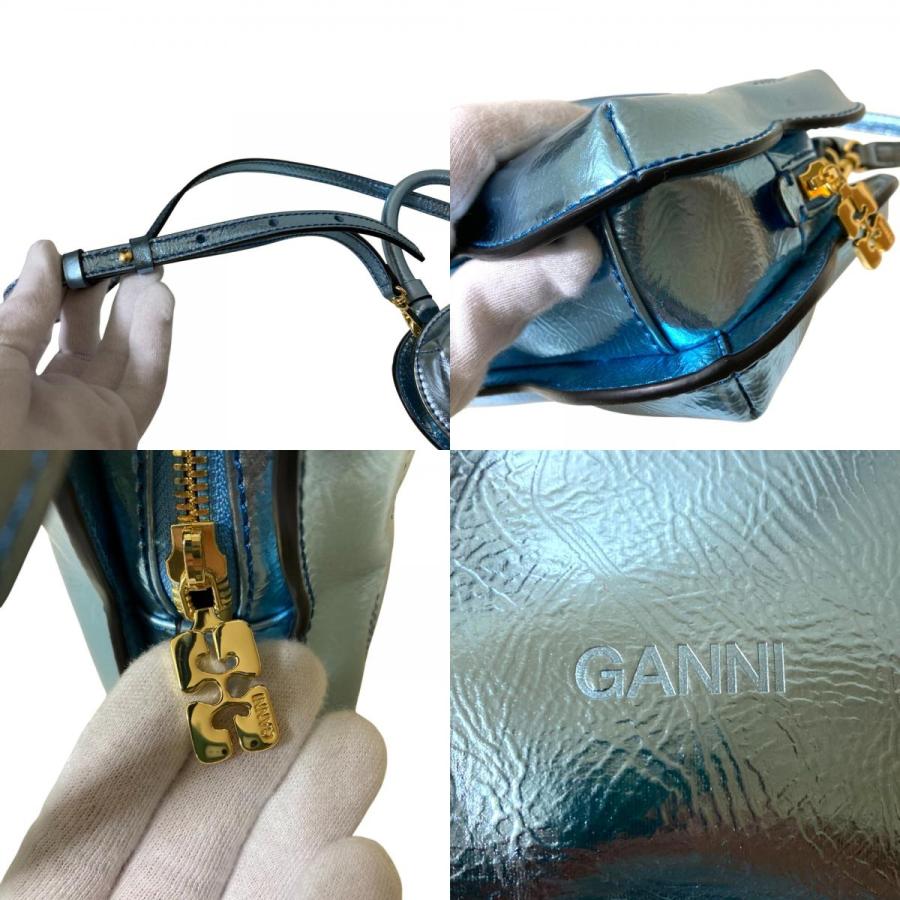 GANNI（ガニー） 美品 バタフライバッグ トップハンドル 2WAY