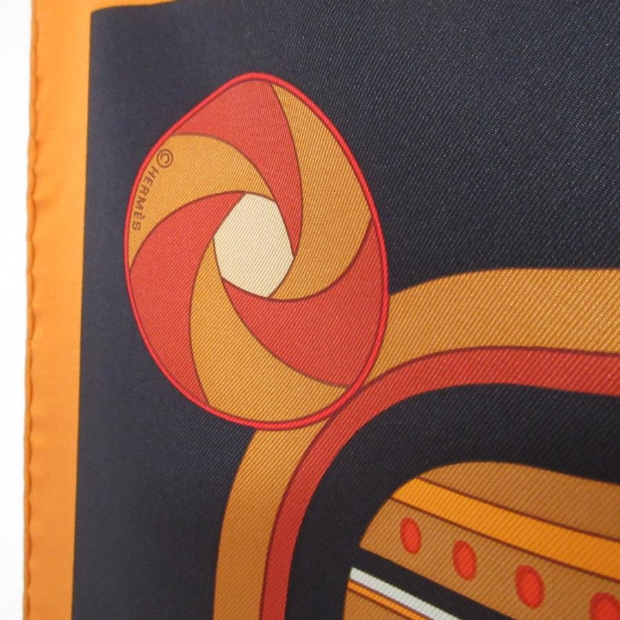 HERMES（エルメス） 良品 SEQUENCES シーケンス カレ90 スカーフ