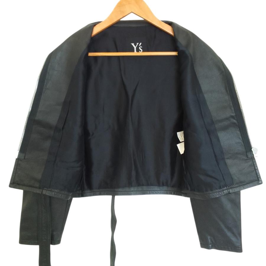 Y's（ワイズ） 良品 ヨウジヤマモト カウレザー シングルライダース