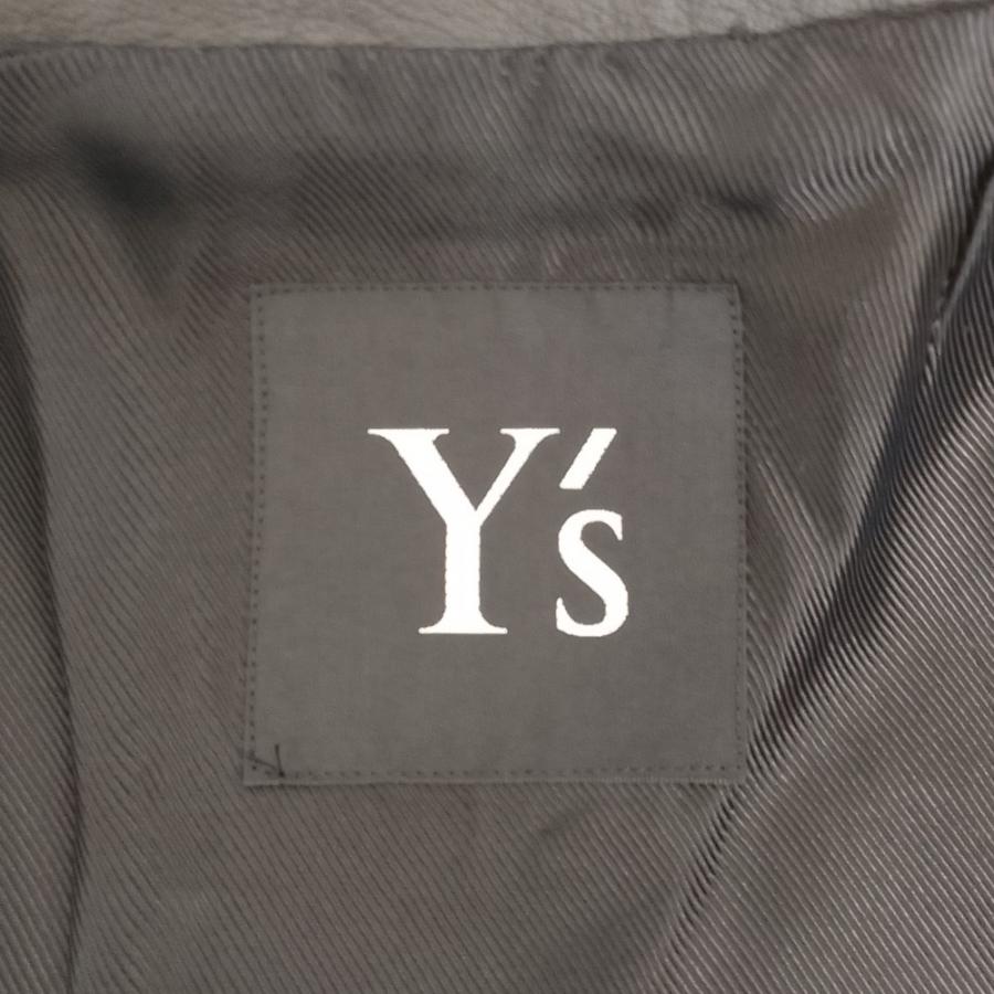 Y's（ワイズ） 良品 ヨウジヤマモト カウレザー シングルライダース