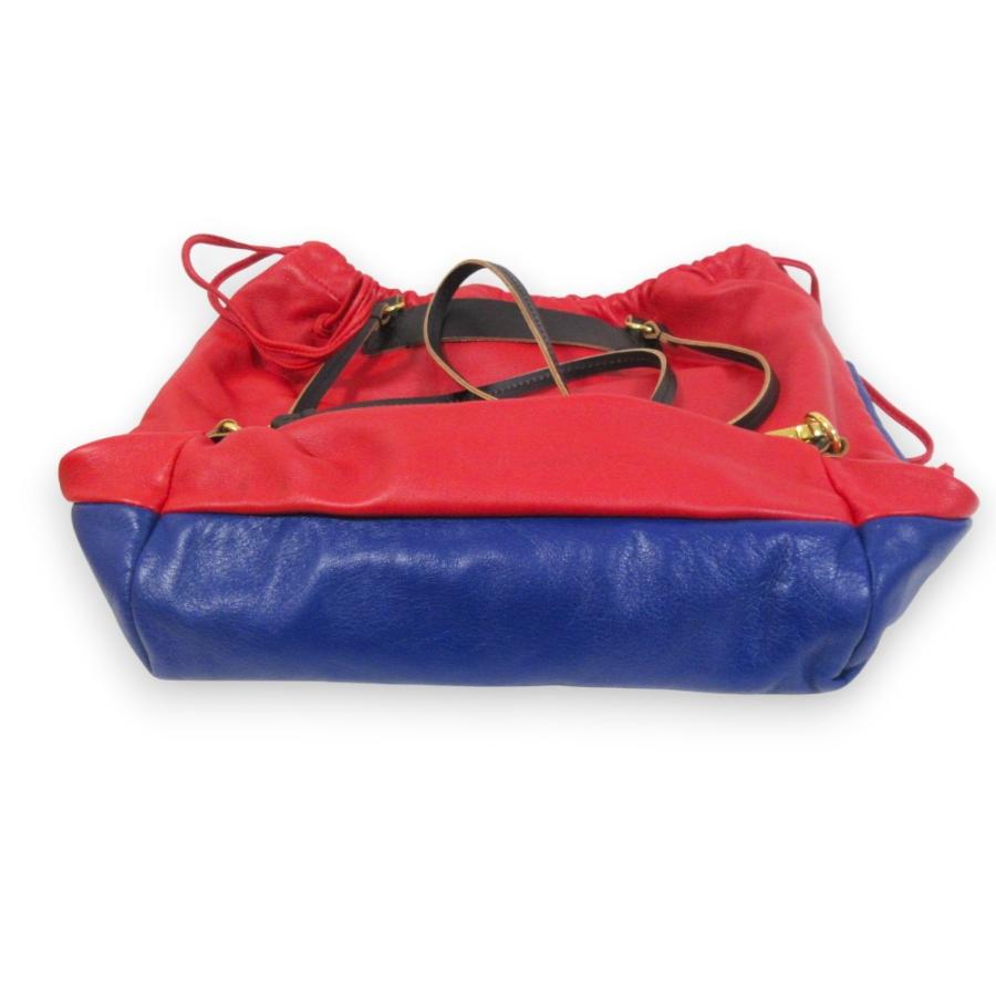 MARNI（マルニ） 美品 レザー 巾着 バックパック ナップサック