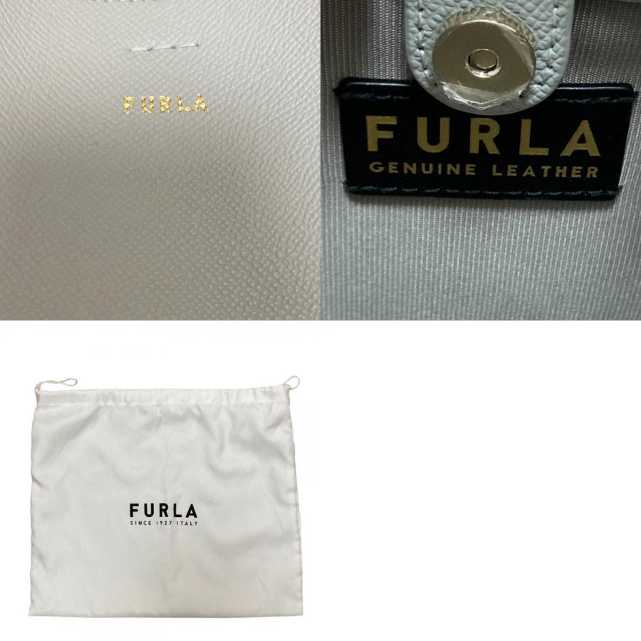 極美品 フルラ ダナエ 2way レザー ショルダーバッグ エレガント ボルドー FURLA（フルラ） 新品同様 DANAE 2way ハンドバッグ ショルダーバッグ