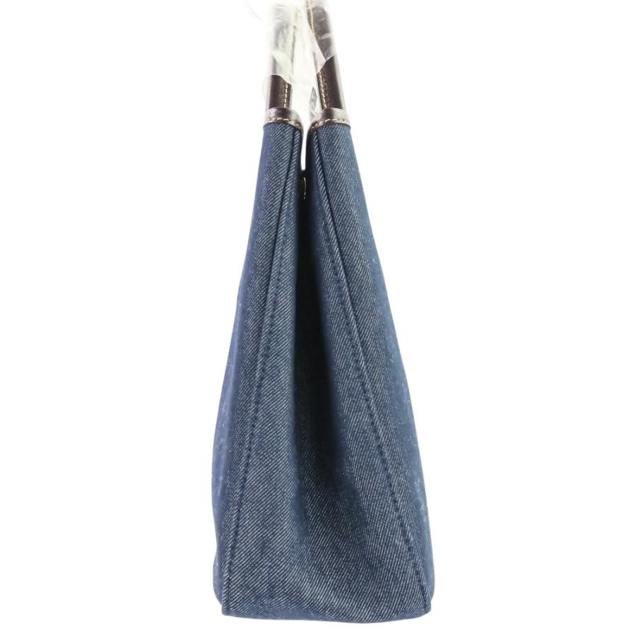 LONGCHAMP（ロンシャン） 未使用 ロゾ デニムトートバッグ インディゴ