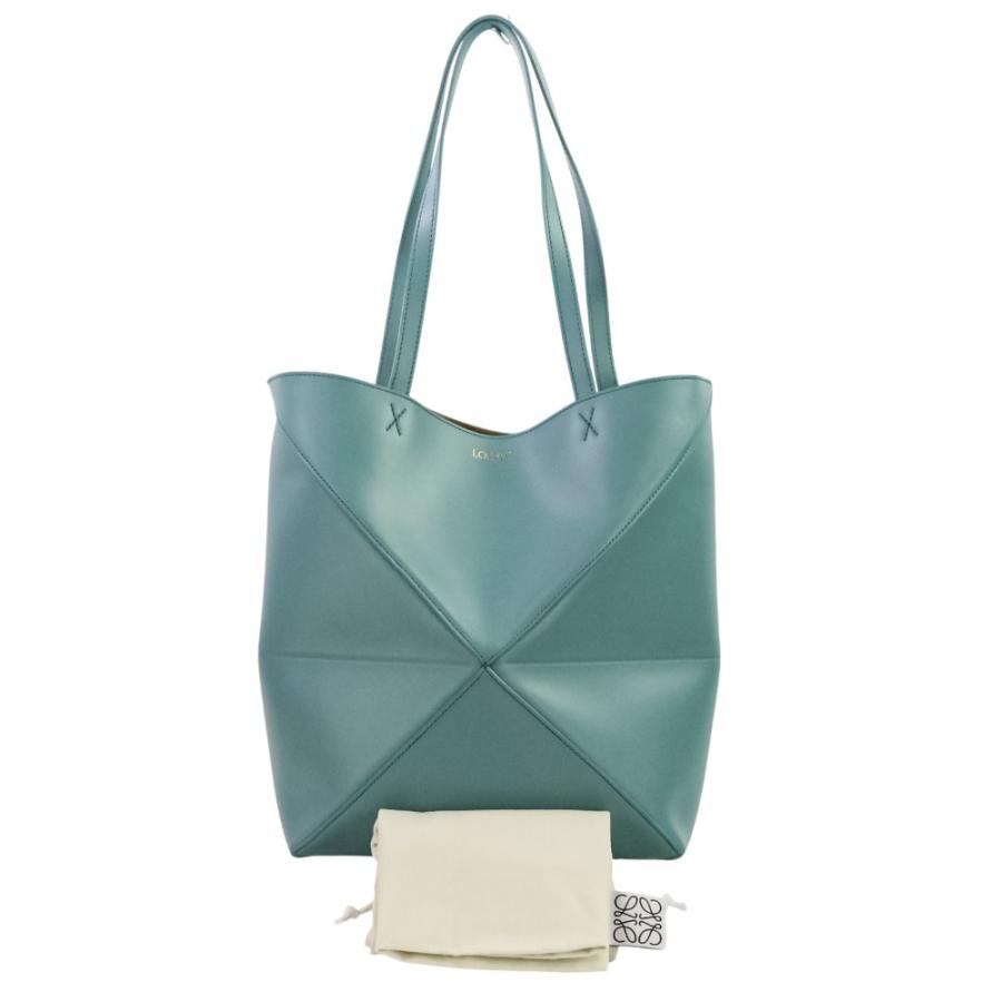 LOEWE（ロエベ） 美品 パズルフォルド ミディアム レザートートバッグ