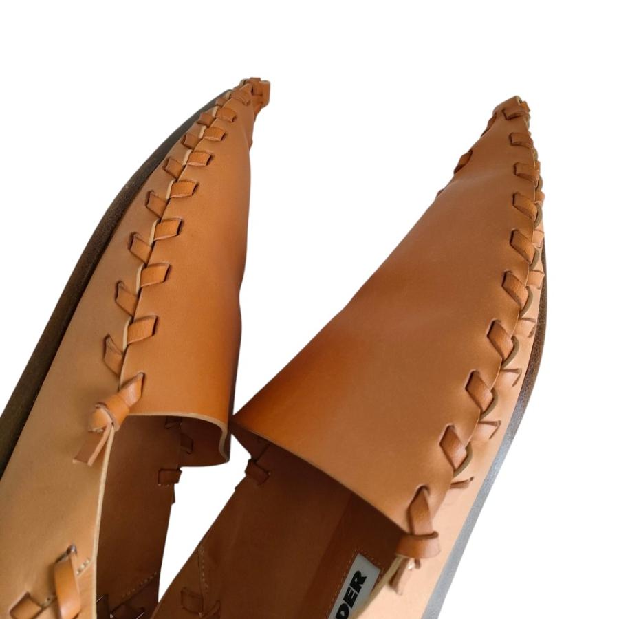 JIL SANDER（ジルサンダー） 新品同様 レザー モカシン フラット