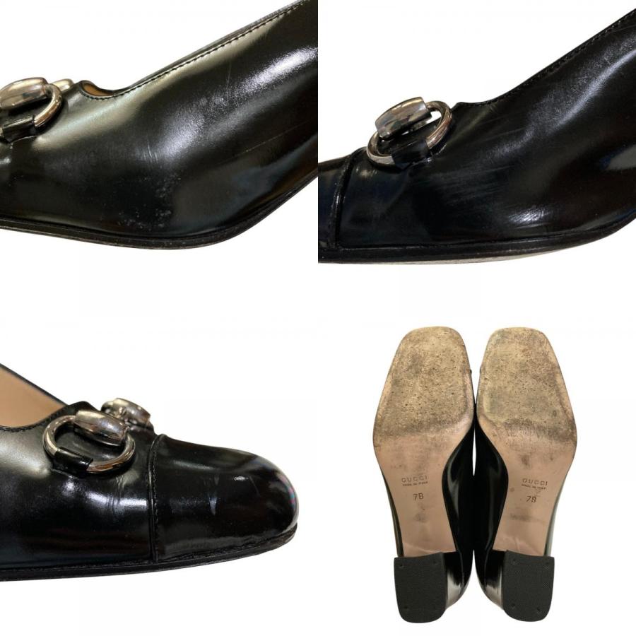 GUCCI（グッチ） 美品 ビットローファー パンプス サイズ7B 24cm相当