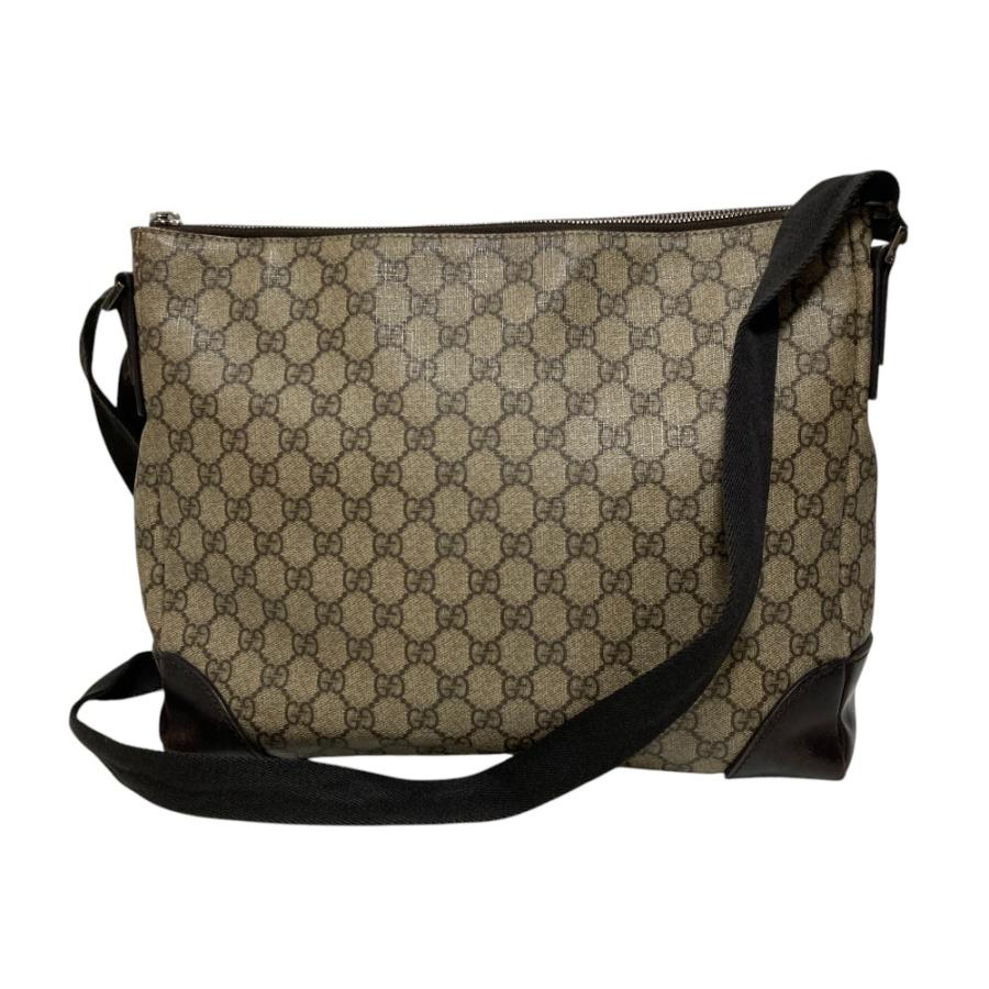 グッチ GGスプリーム ショルダーバッグ gg柄 ブラウン GUCCI（グッチ） GGスプリーム ショルダーバッグ 110054 ブラウン