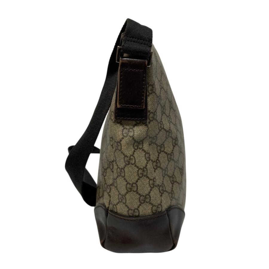 GUCCI（グッチ） GGスプリーム ショルダーバッグ 110054 ブラウン