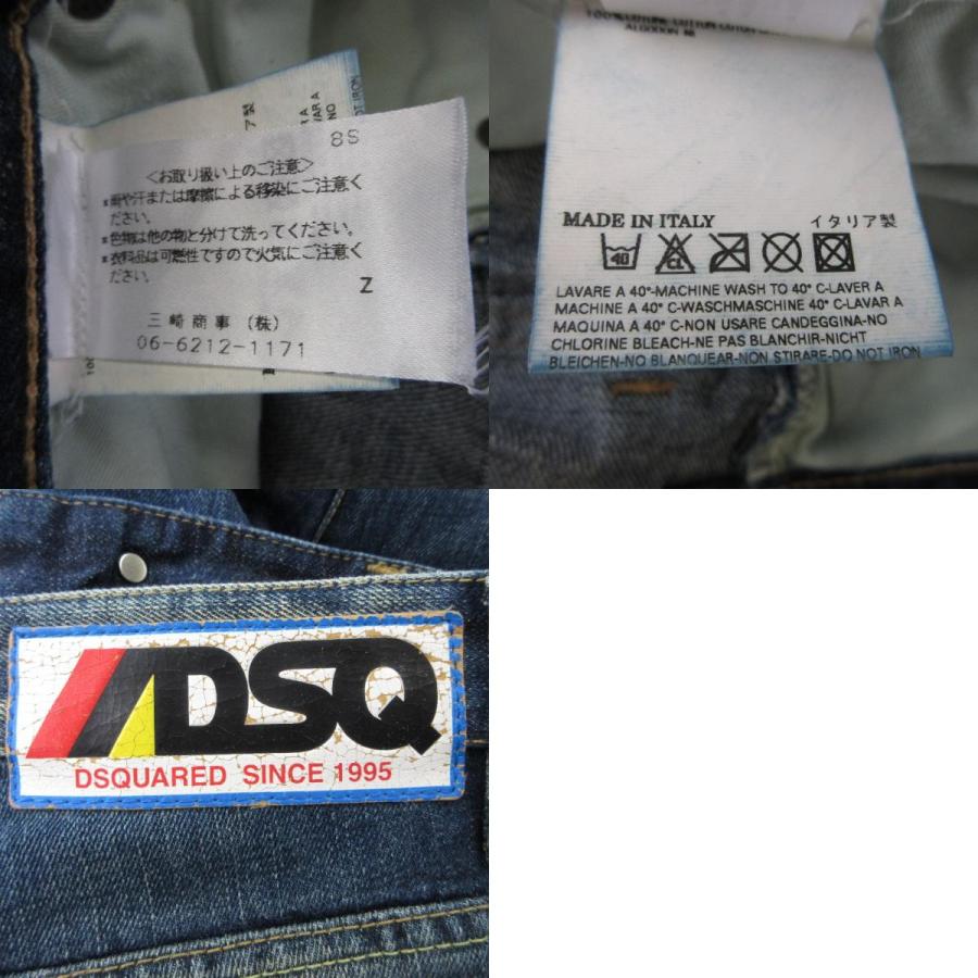 DSQUARED2（ディースクエアード） 良品 ダメージ×ペイント加工 デニム 