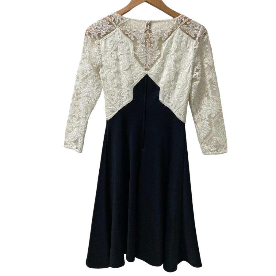 Tadashi Shoji 美品 タダシショージ レース シアースリーブ ロング 