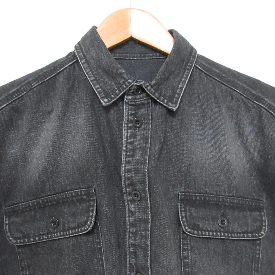 美品 24SS sacai サカイ ワイドシルエット ノースリーブ デニムシャツジャケット 24-07136 サイズ1 ブラック レディース 古着 中古 USED sacai - 美品 24SS sacai サカイ ワイドシルエット ノースリーブ