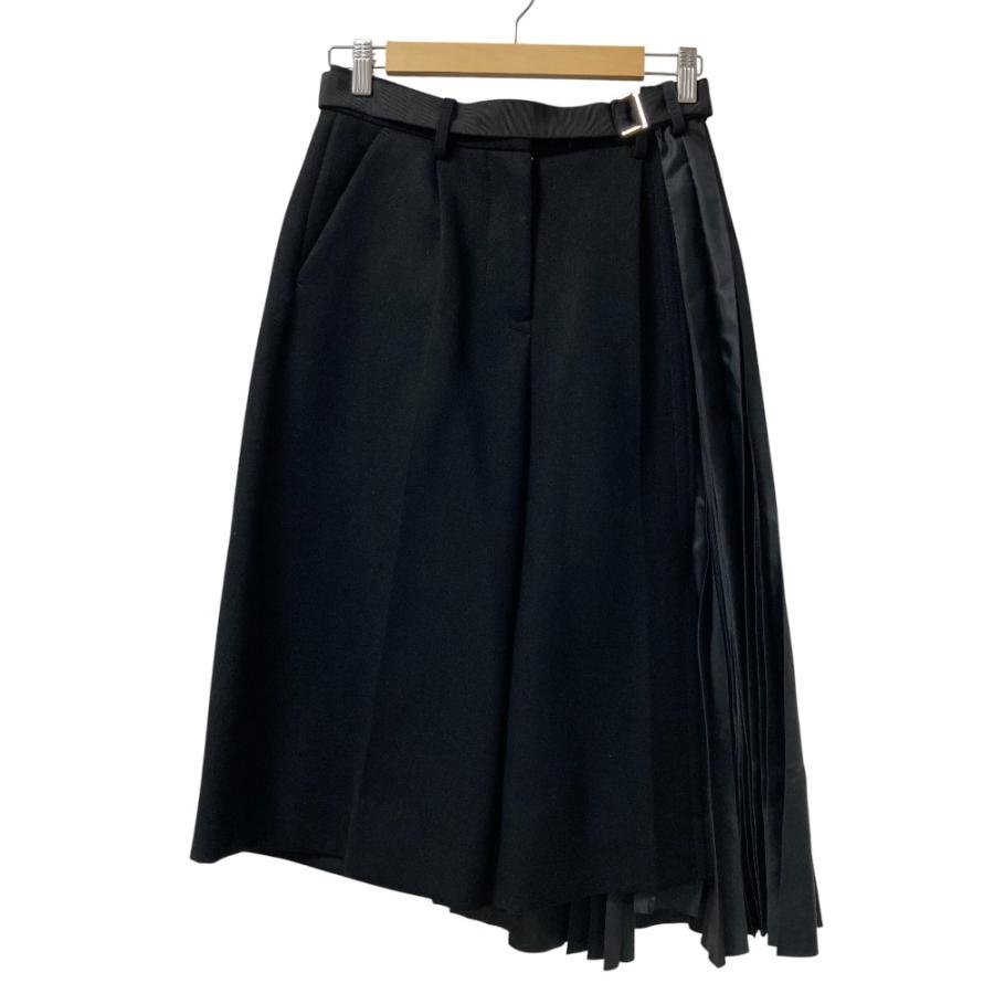 sacai（サカイ） 美品 Suiting Pants Half Pleats ガウチョパンツ