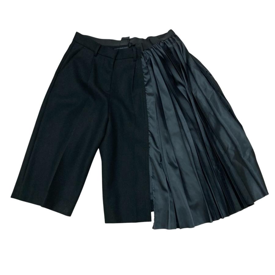 sacai（サカイ） 美品 Suiting Pants Half Pleats ガウチョパンツ